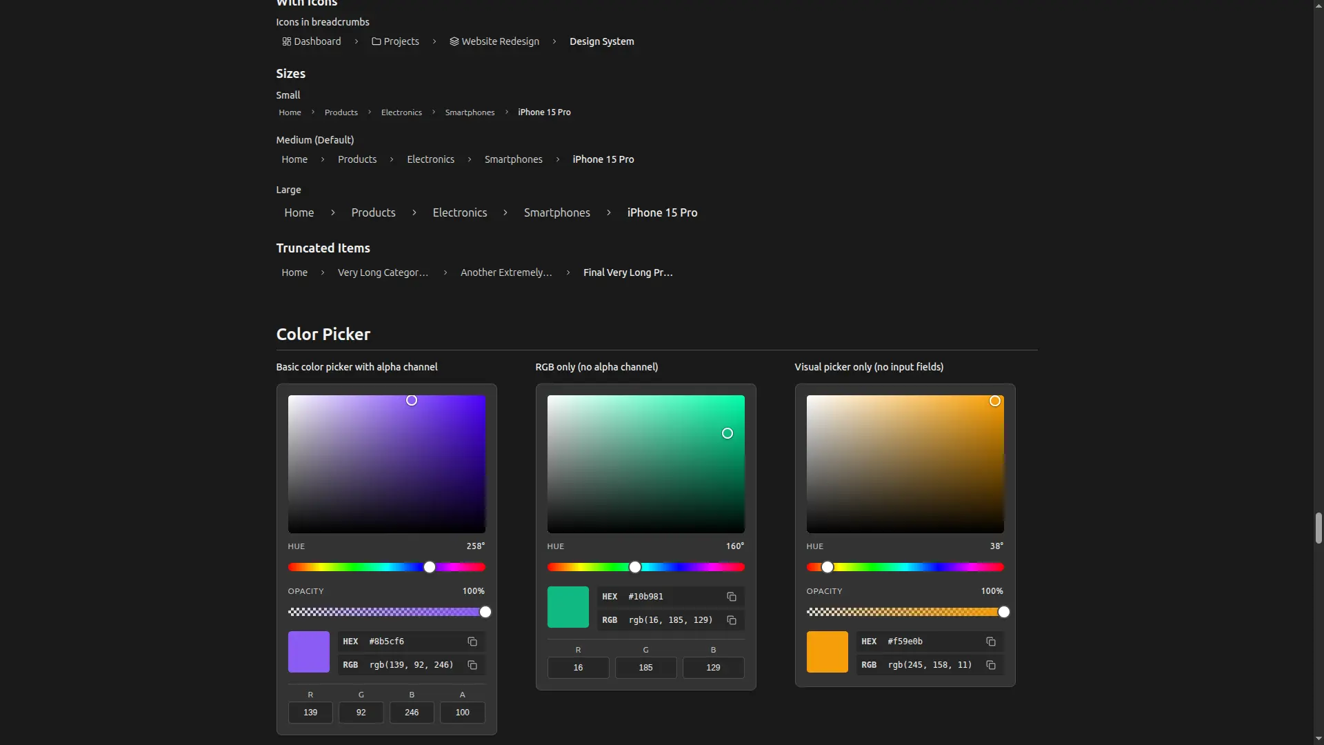 UI-Kit Components